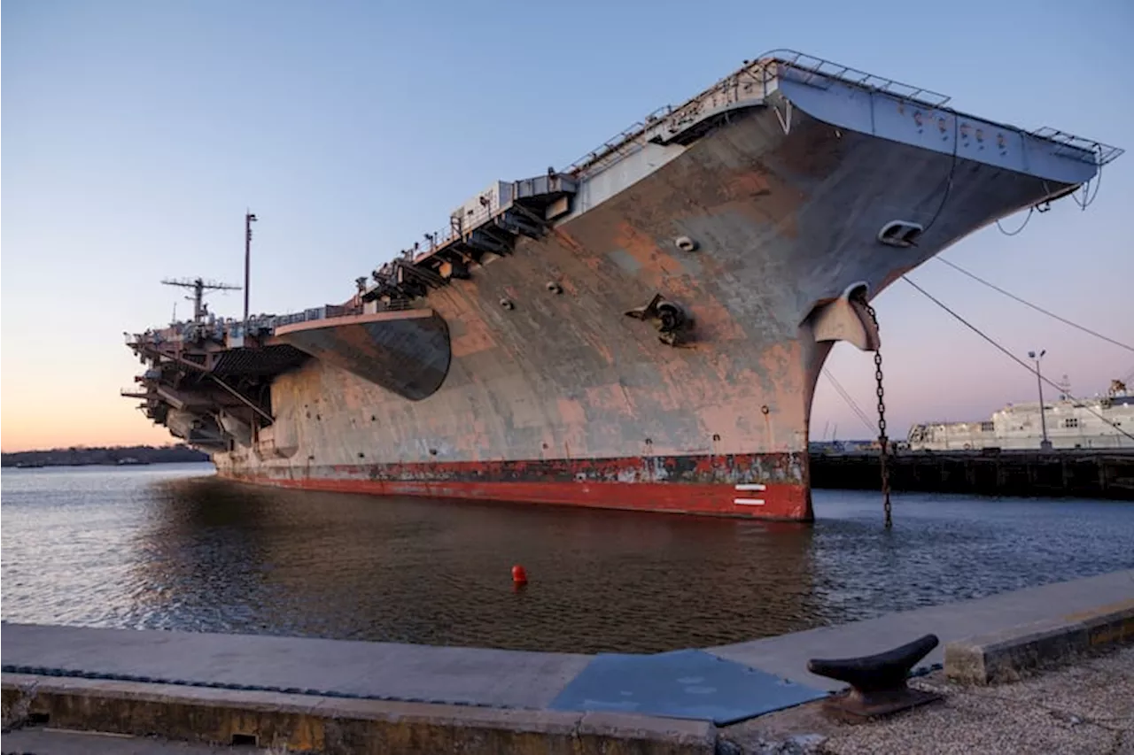 USS John F. Kennedy Embarks on Final Voyage to Scrap Yard