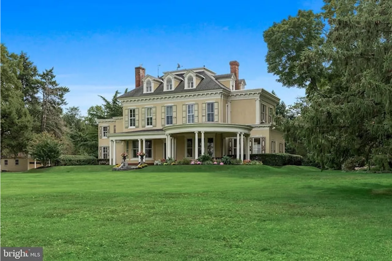 Historic Delaware River Mansion with George Washington Ties Hits Market for $1.75 Million