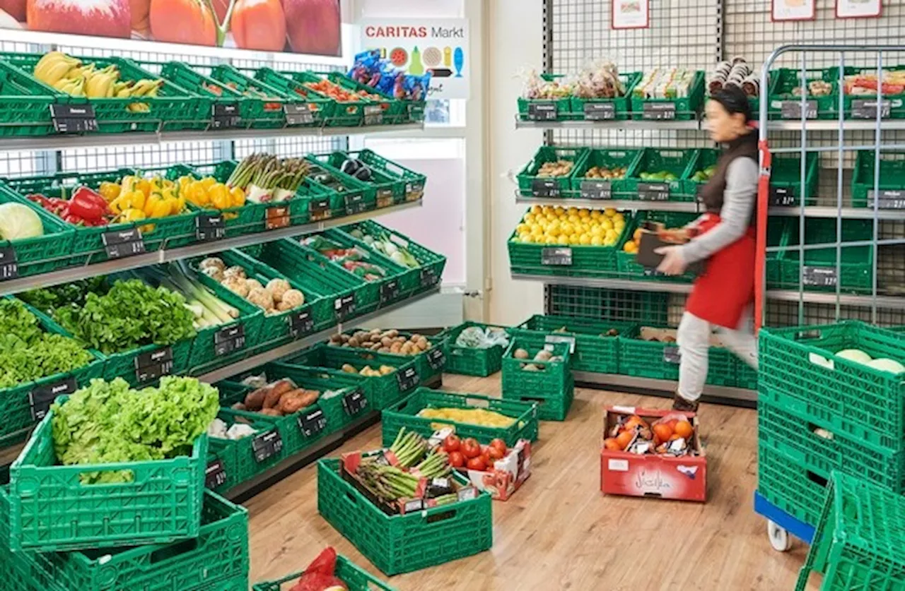 Armut in der Schweiz / Ungebremst hohe Nachfrage in den Caritas-Märkten