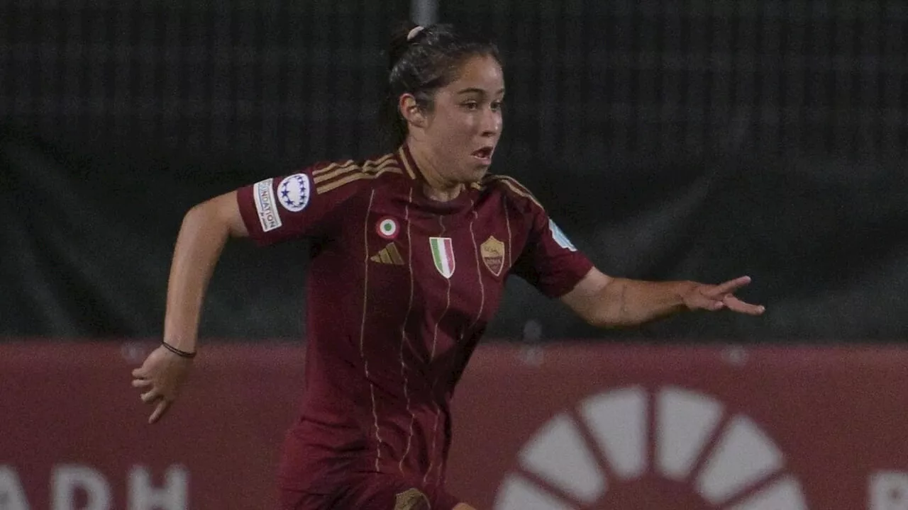 Roma Femminile vince l'andata dei quarti di finale di Coppa Italia contro il Napoli