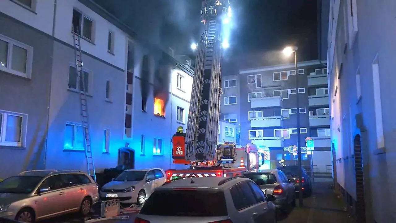 Wohnungsbrand in Bottrop fordert zwei Todesopfer