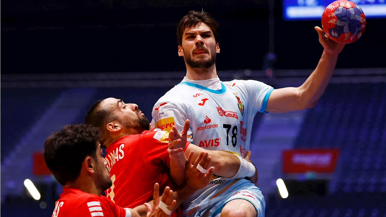 España vence a Chile en su debut en el Mundial de balonmano