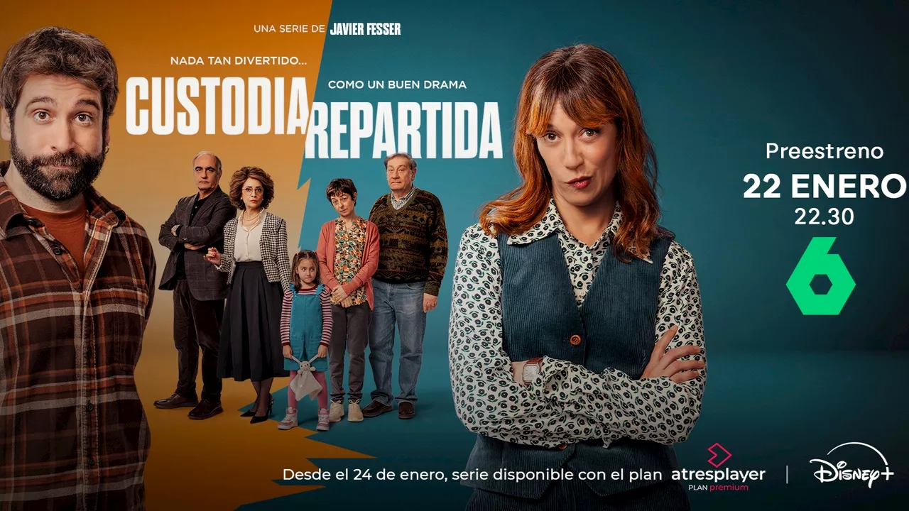 laSexta estrenará en exclusiva los dos primeros episodios de 'Custodia repartida', la nueva serie orig