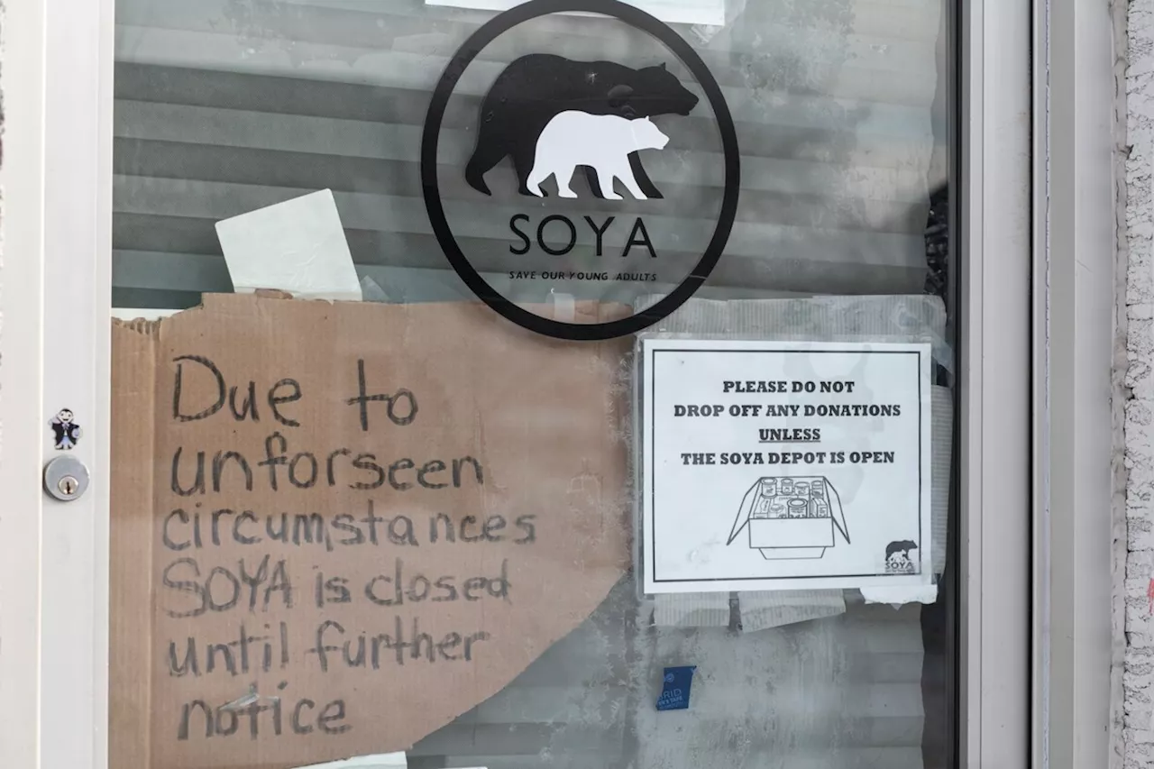 SOYA Depot on Gore Street Closed 'Due to Unforeseen Circumstances'