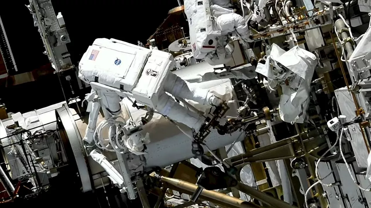 Watch 2 NASA astronauts repair X-ray telescope on ISS during a spacewalk today