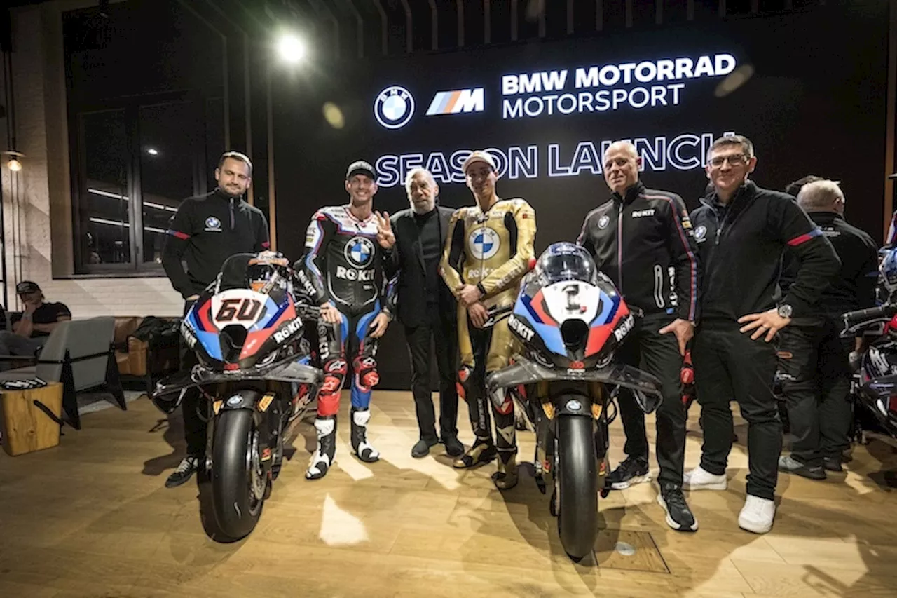 BMW Motorrad stellt Farben für die Superbike-WM 2025 vor