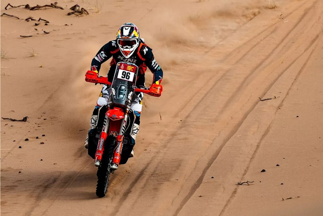 Dakar, Etappe 10: Tobi Ebster (KTM) glänzt mit Rang 3