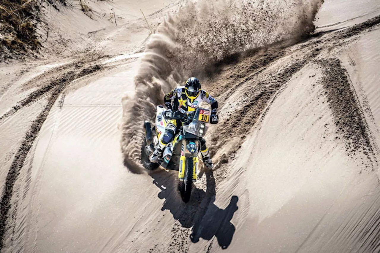 Rallye Dakar: Die Husqvarna-Piloten auf dem Vormarsch