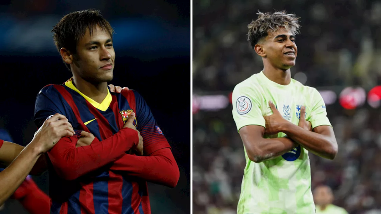 Neymar's Comment on Lamine Yamal's Post Sparks Barcelona Fan Frenzy