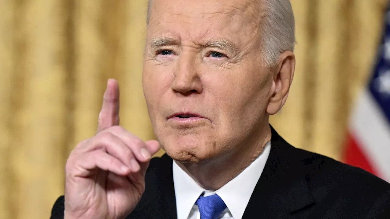 Biden varnar för oligarki i USA