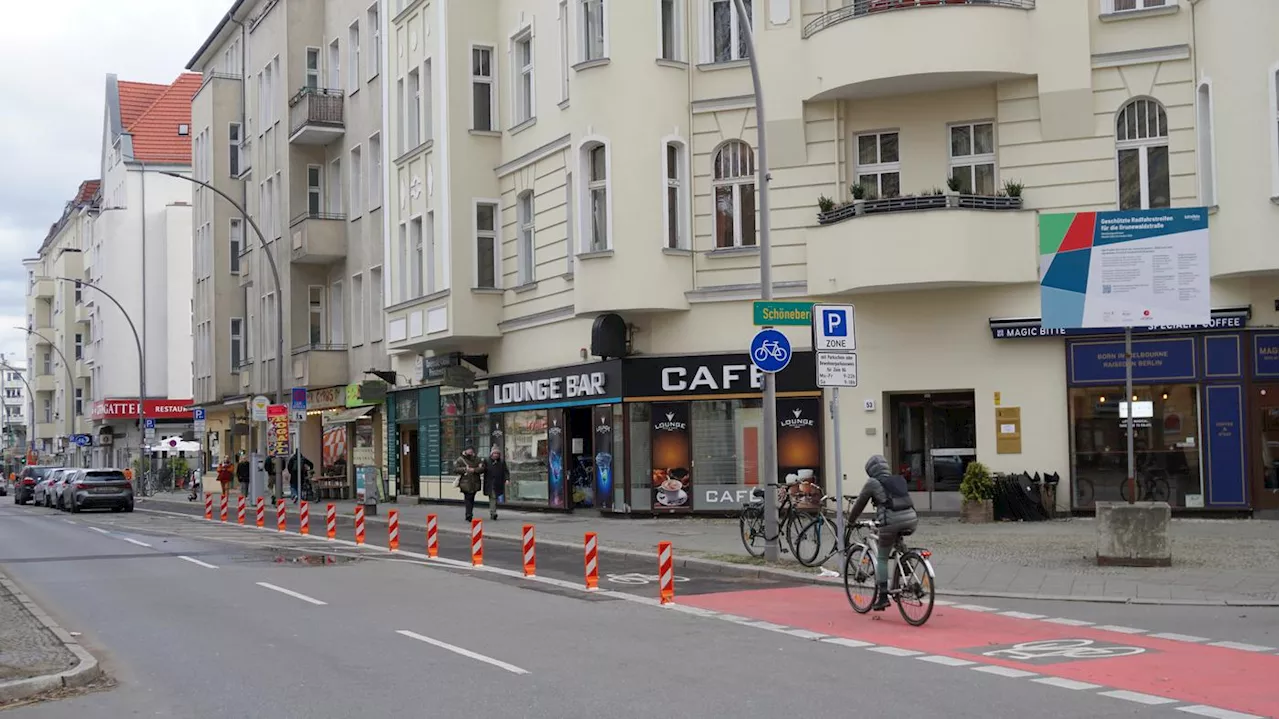 Radfahrstreifen Verschiebung In Berlin: Unterschiedliche Ansätze in Charlottenburg-Wilmersdorf und Tempelhof-Schöneberg