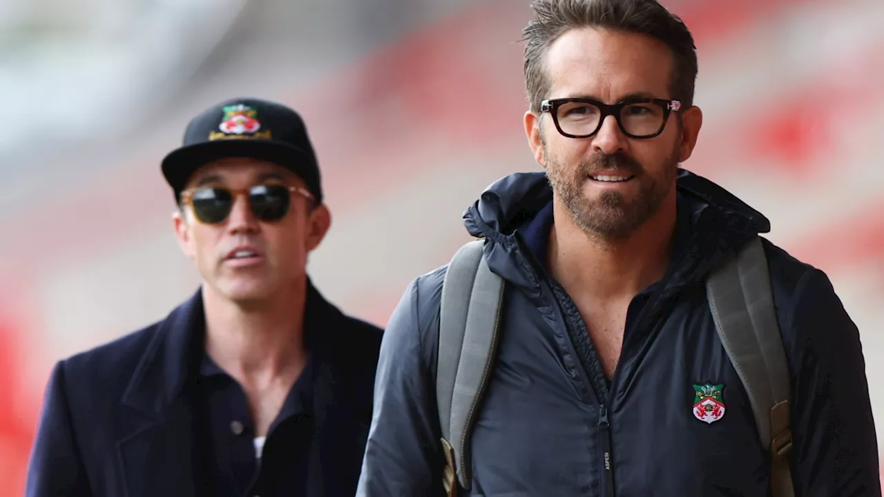 Ryan Reynolds and Rob McElhenney add third football club to portfolio following Wrexham success...