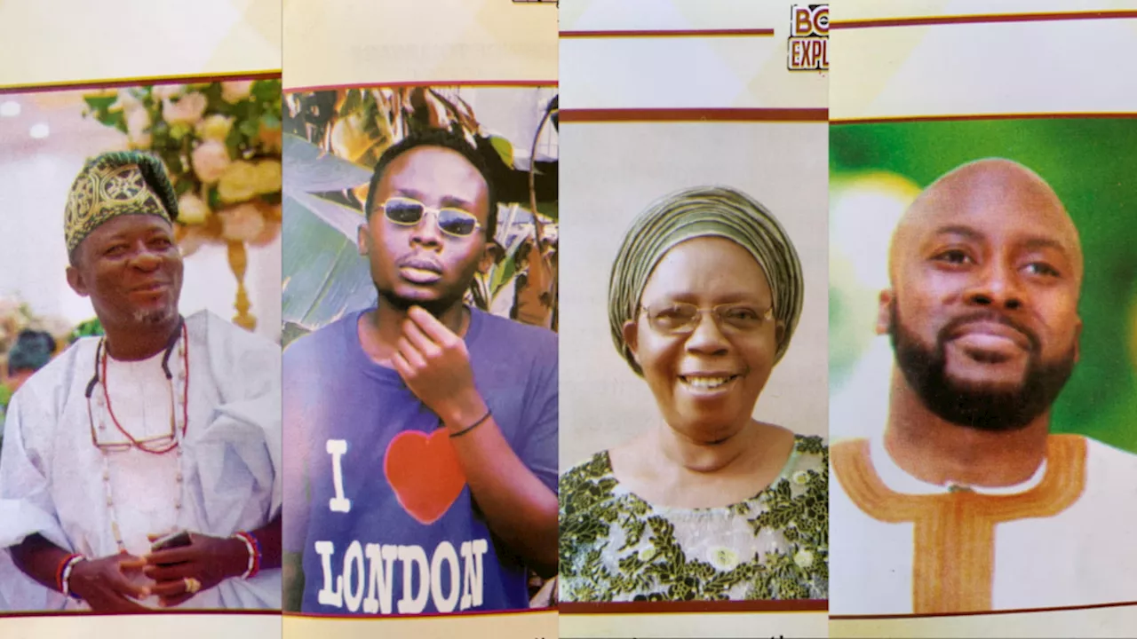 PHOTOS: Names and faces of Ibadan explosion victims
