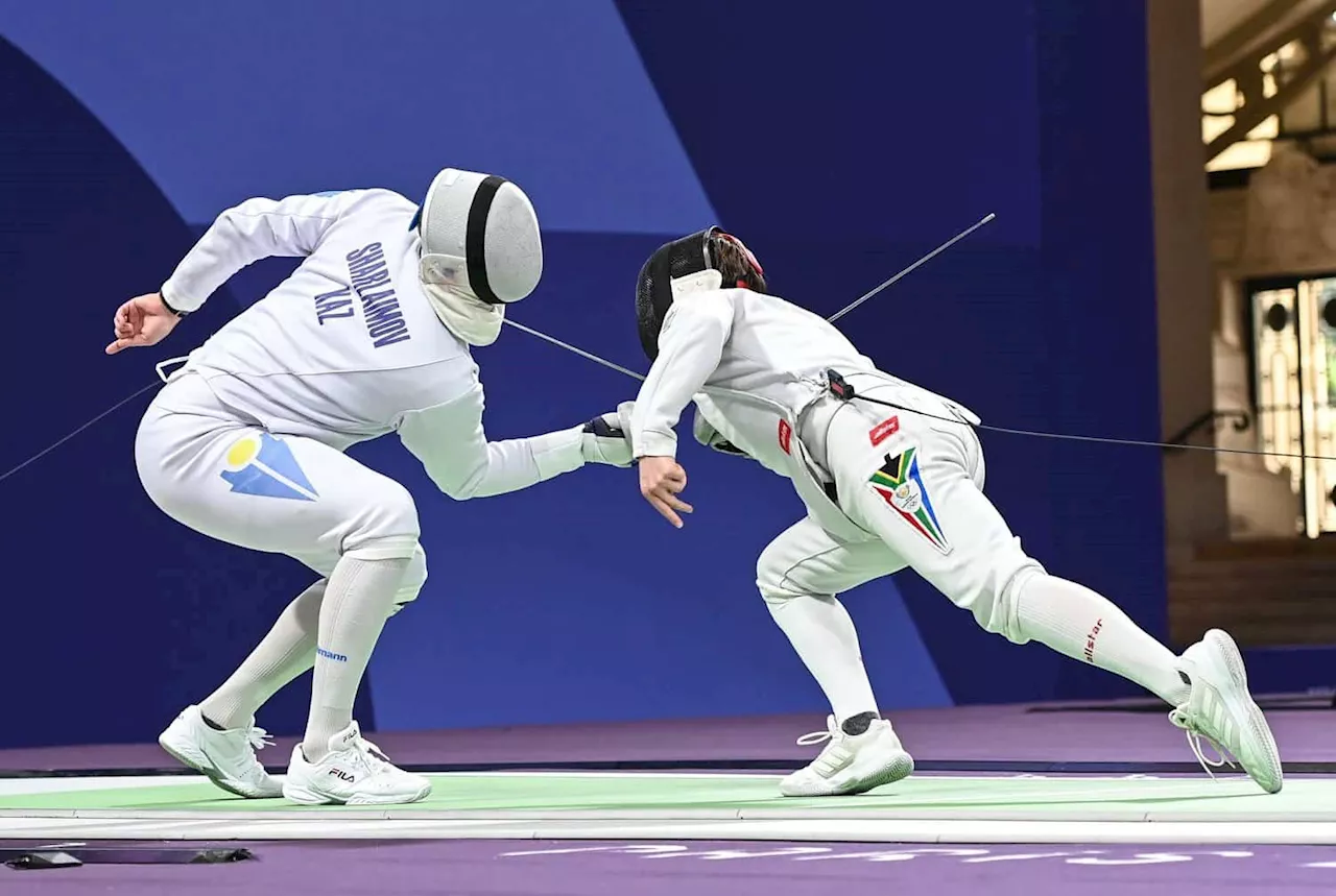 South African Fencer Harry Saner Inspires a New Generation After Olympic Debut