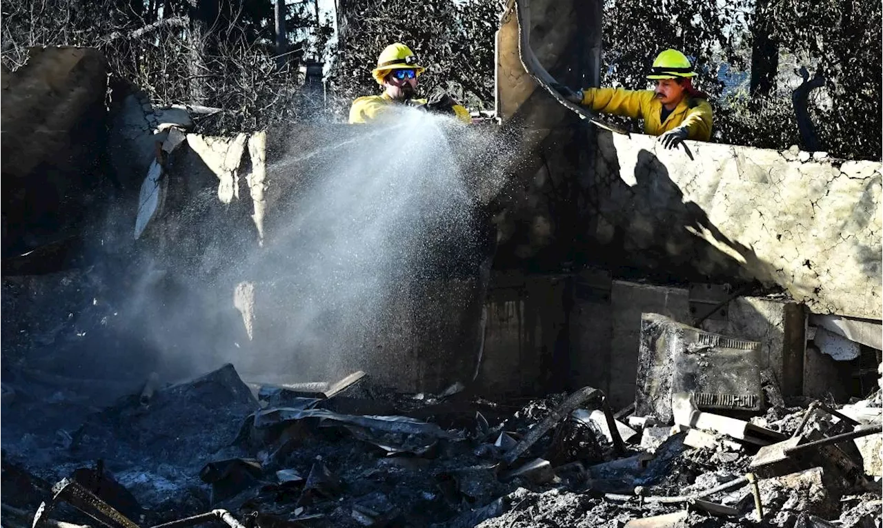 Los Angeles Fire Relief Effort Gains Momentum as Winds Die Down, But Threat Remains