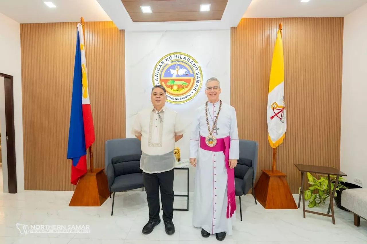 Vatican Ambassador Welcomes New Bishop of Catarman Diocese in Northern Samar