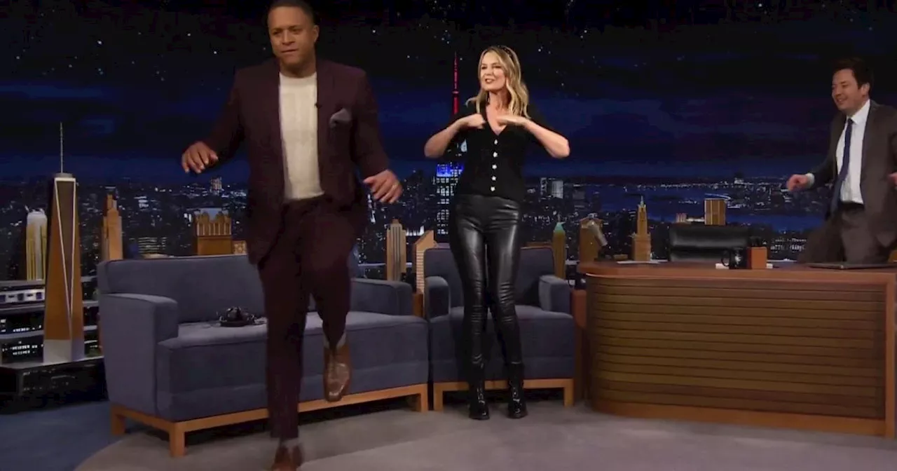 Craig Melvin shows off his 'pony' dance move on 'Tonight Show'