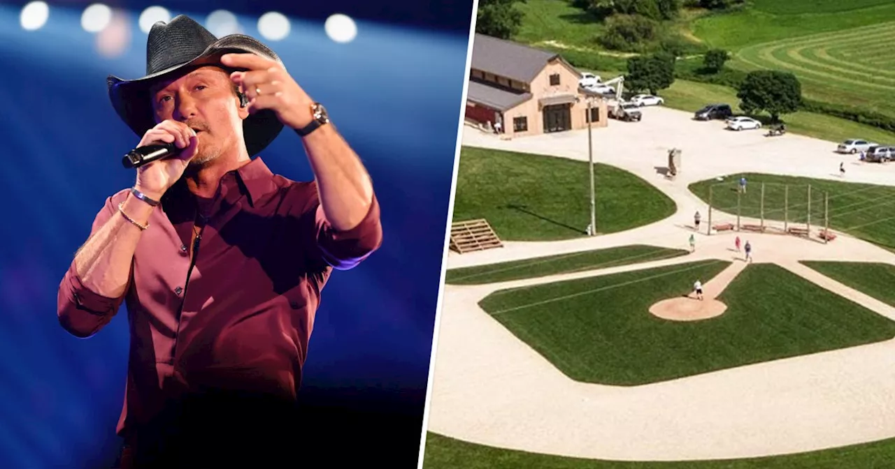 Tim McGraw to Headline First-Ever Concert at 'Field of Dreams' Site