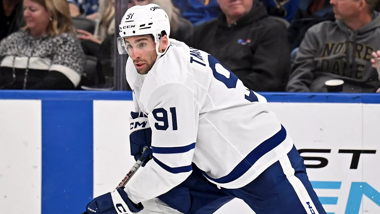 Maple Leafs Center John Tavares Sidelined With Lower-Body Injury