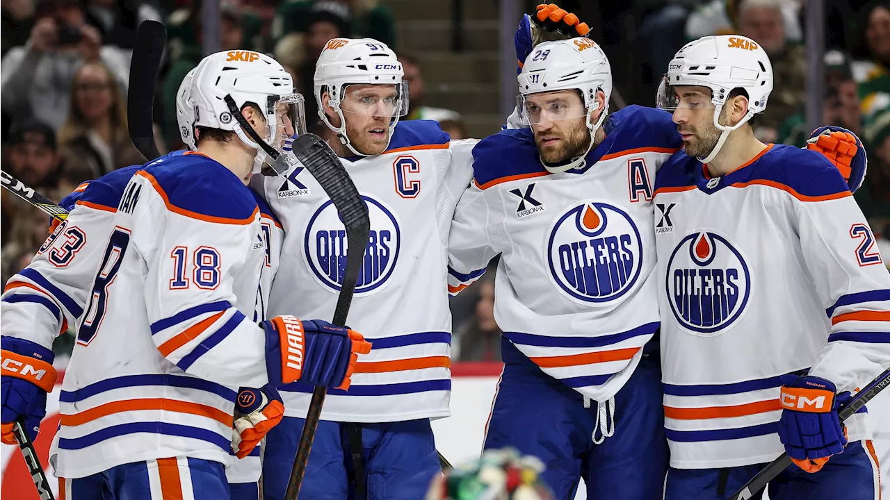 McDavid's Power Play Goal Leads Oilers Past Wild