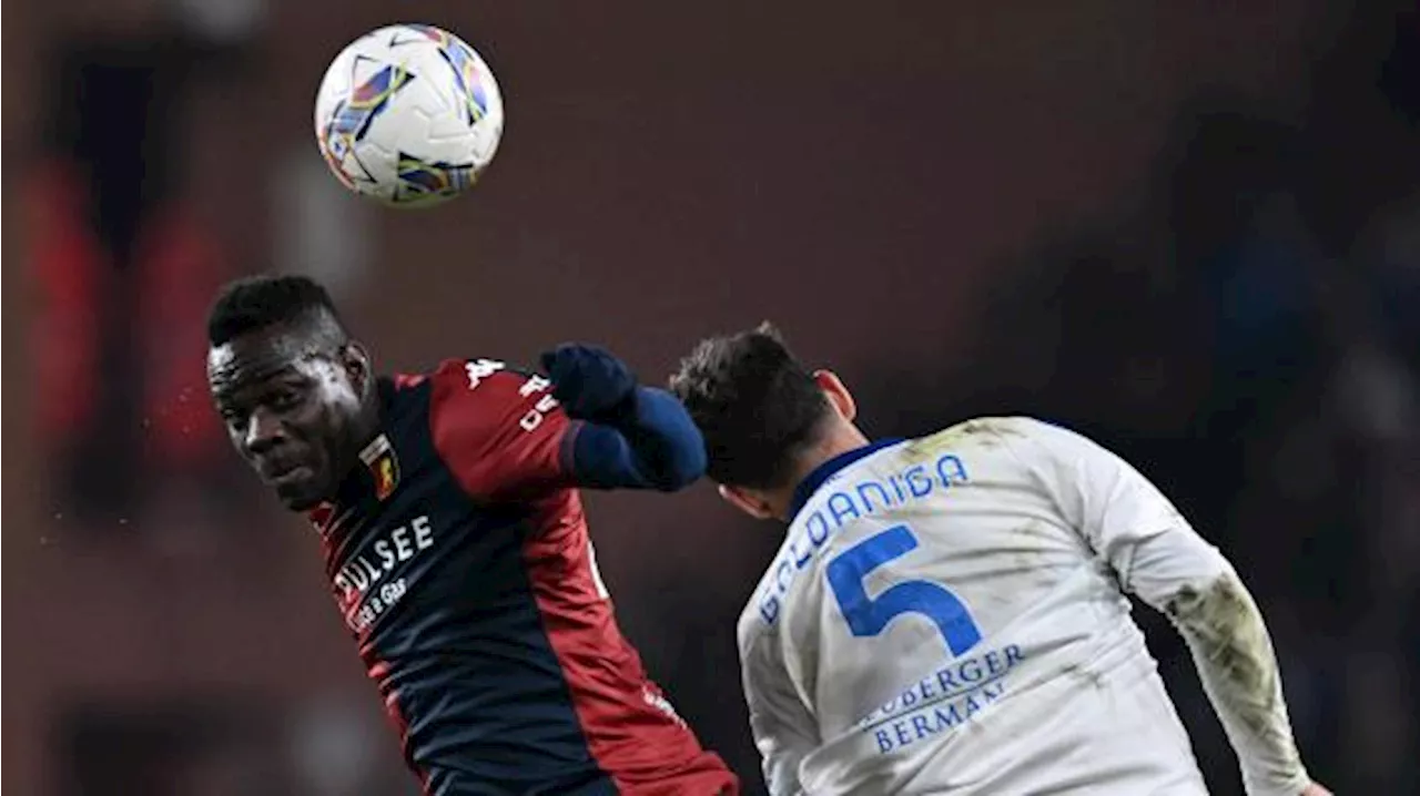 Genoa-Roma, Vieira senza Balotelli e Messias: 'Dobbiamo gestire il lavoro fatto'