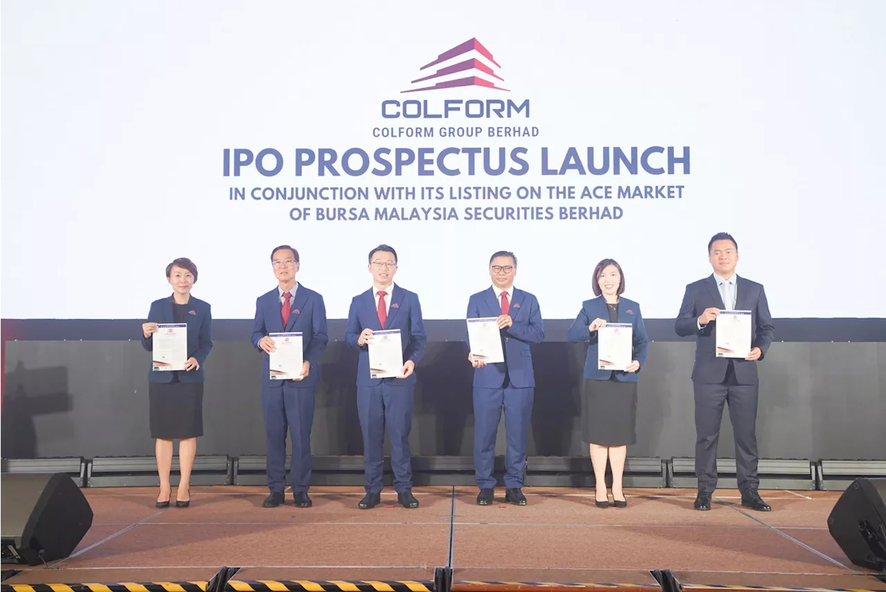 Colform Group Berhad to Raise RM41.19 Million via IPO on ACE Market