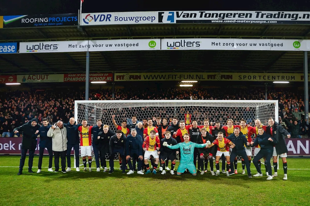 Go Ahead Eagles wint van FC Twente en zet onverwachtse droom voort