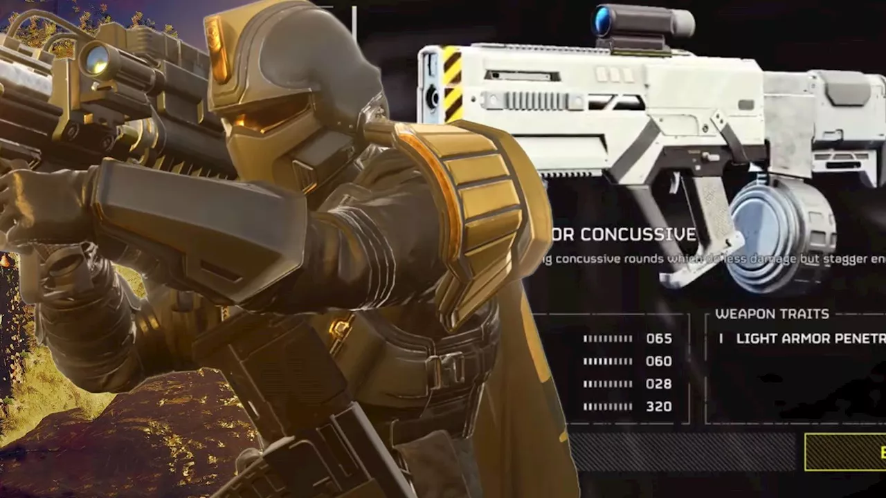 Helldivers 2 Leak Reveals Extensive Weapon Skin Customization