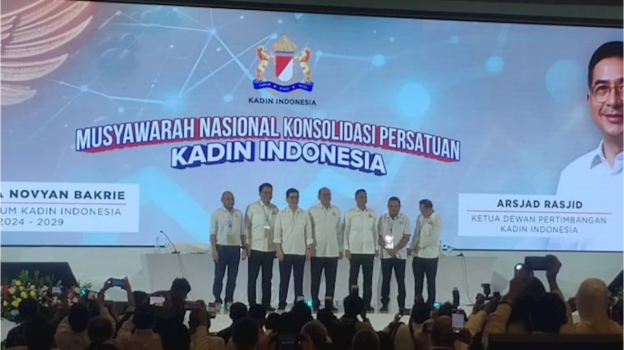 Anindya Bakrie Resmi Dikukuhkan Jadi Ketum Kadin Indonesia 2024-2029, Arsjad Rasjid Ketua Dewan Pertimbangan