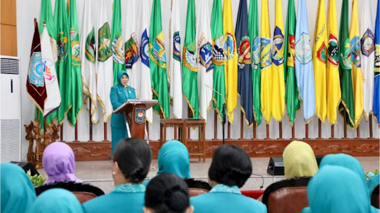 Mendagri Tito Karnavian melantik Andi Indriaty Syaiful sebagai Pj. Ketua TP PKK Sulsel