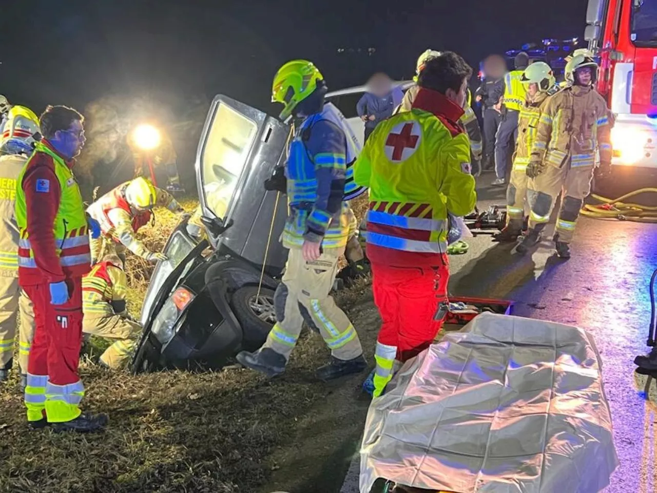 Autofahrerin bei Unfall in Lustenau verletzt