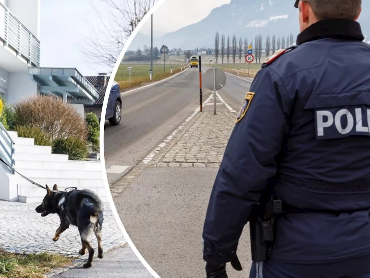 Zwei Einbrecher flüchten in Nenzing