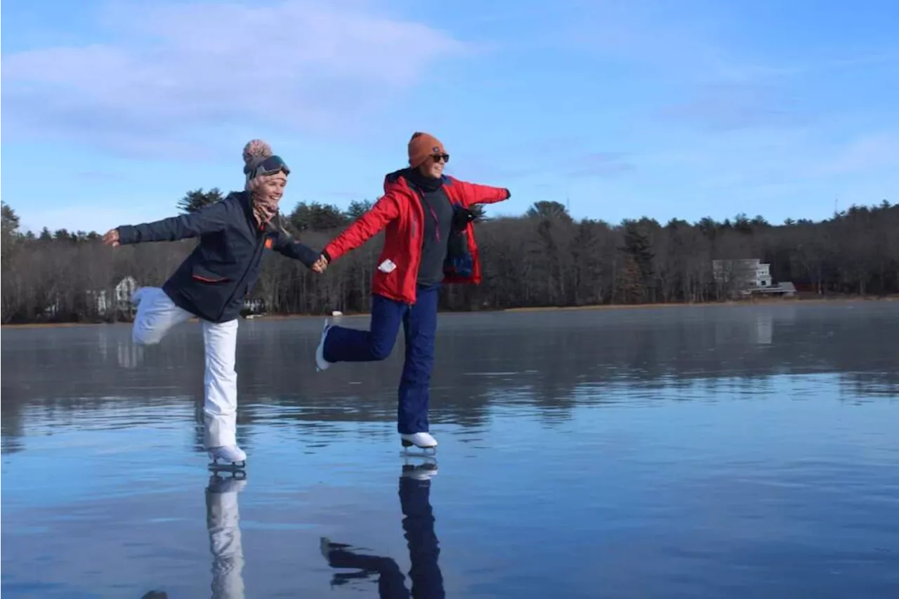 Maine's 'Black Ice' Mania: Short-Lived Skating Paradise