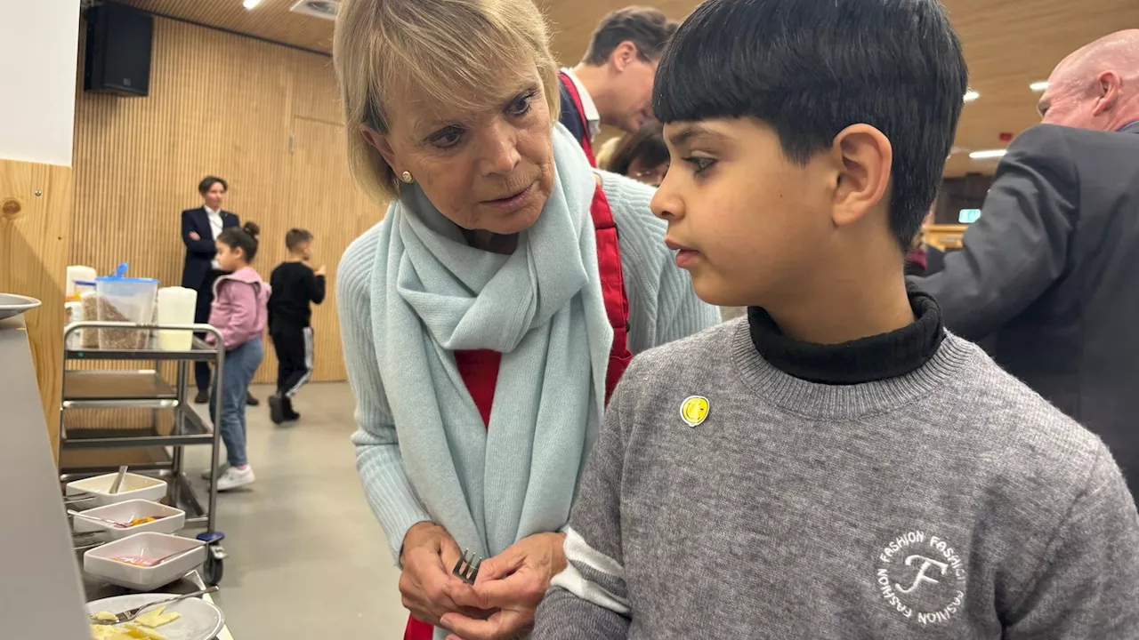 Projekt 'brotZeit' von Uschi Glas an Krefelder Grundschule