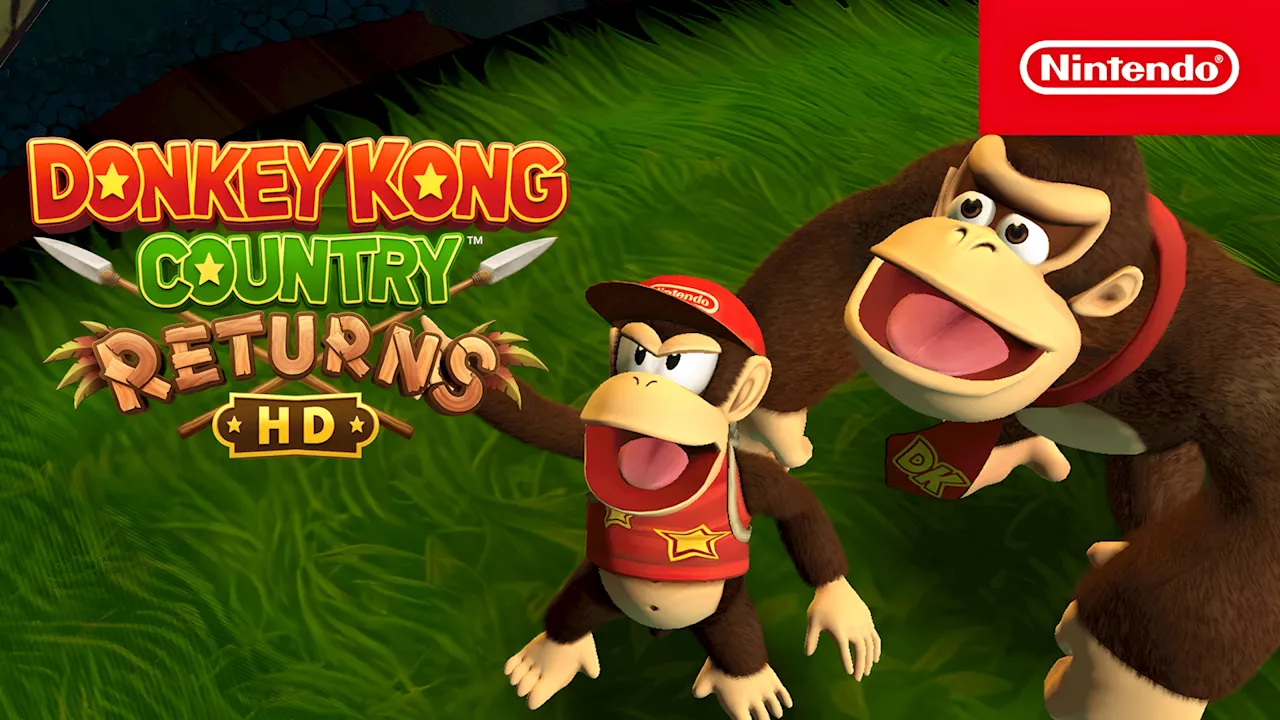 Donkey Kong Country Returns HD ist für die Nintendo Switch erhältlich