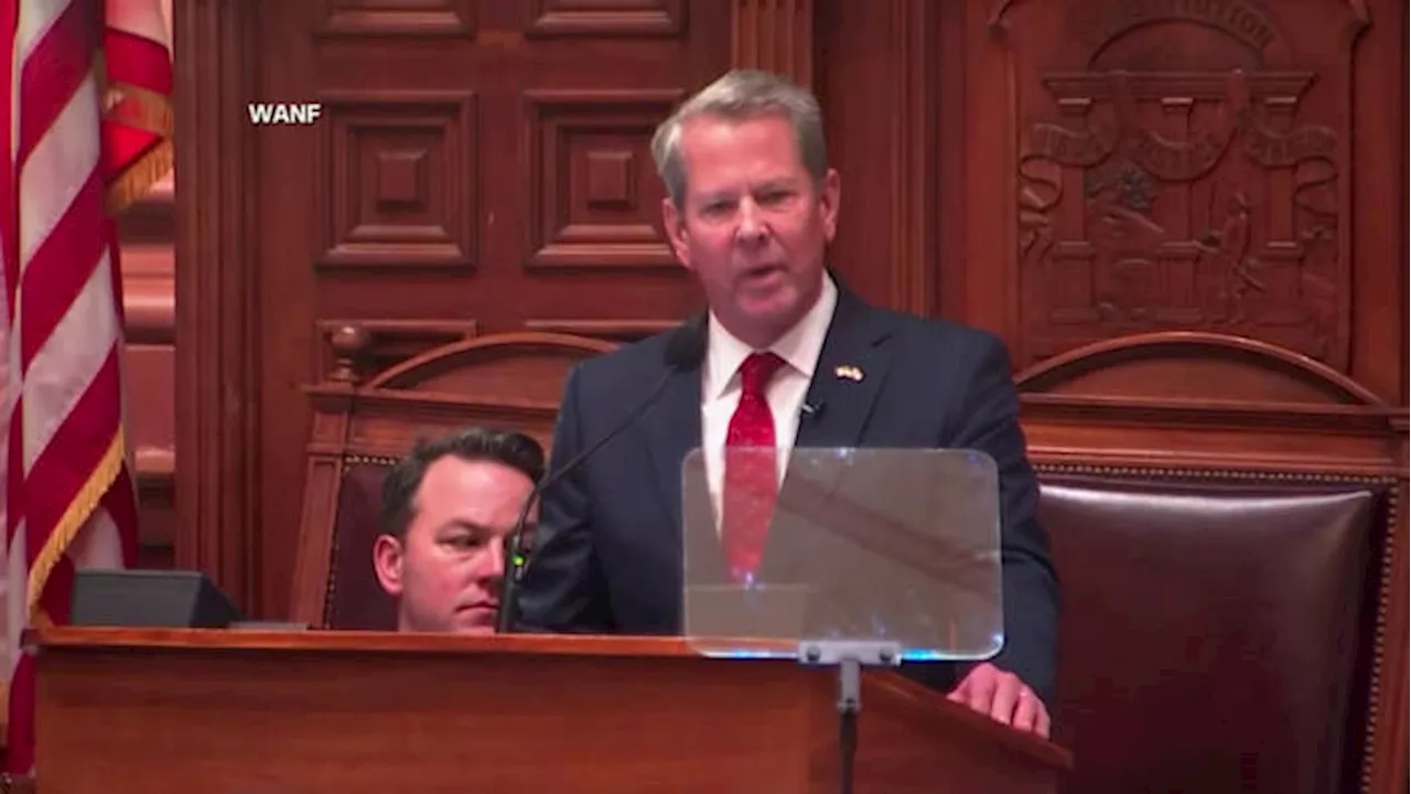 Georgia Gov. Brian Kemp delivers 2025 State of the State address