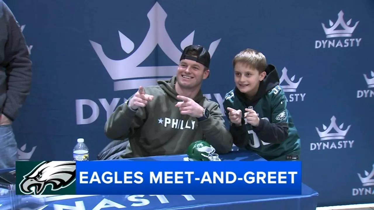 Eagles Fans Flock to Meet-and-Greet, Celebrate Team's Success