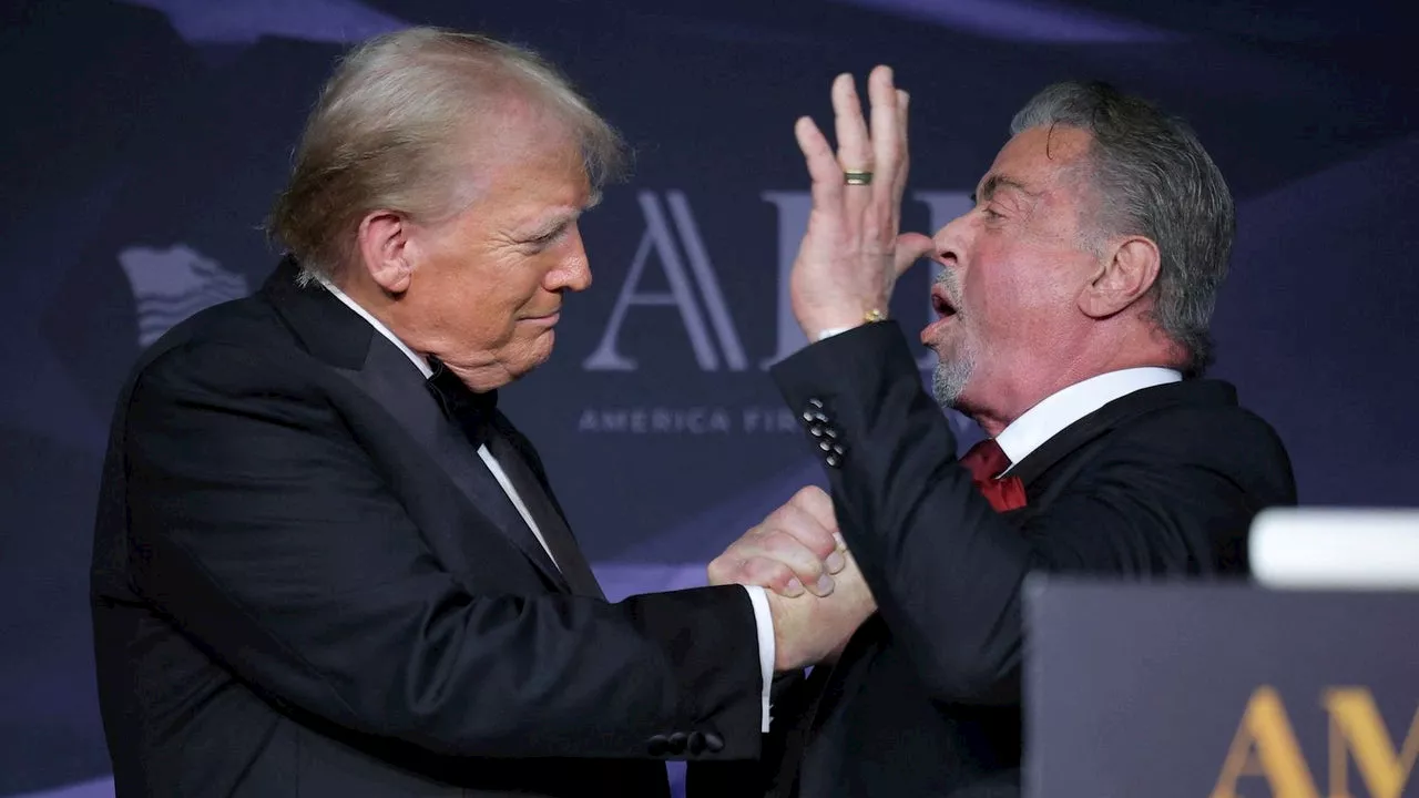 Trump nombra a Sylvester Stallone, Mel Gibson y Jon Voight 'embajadores de Hollywood'