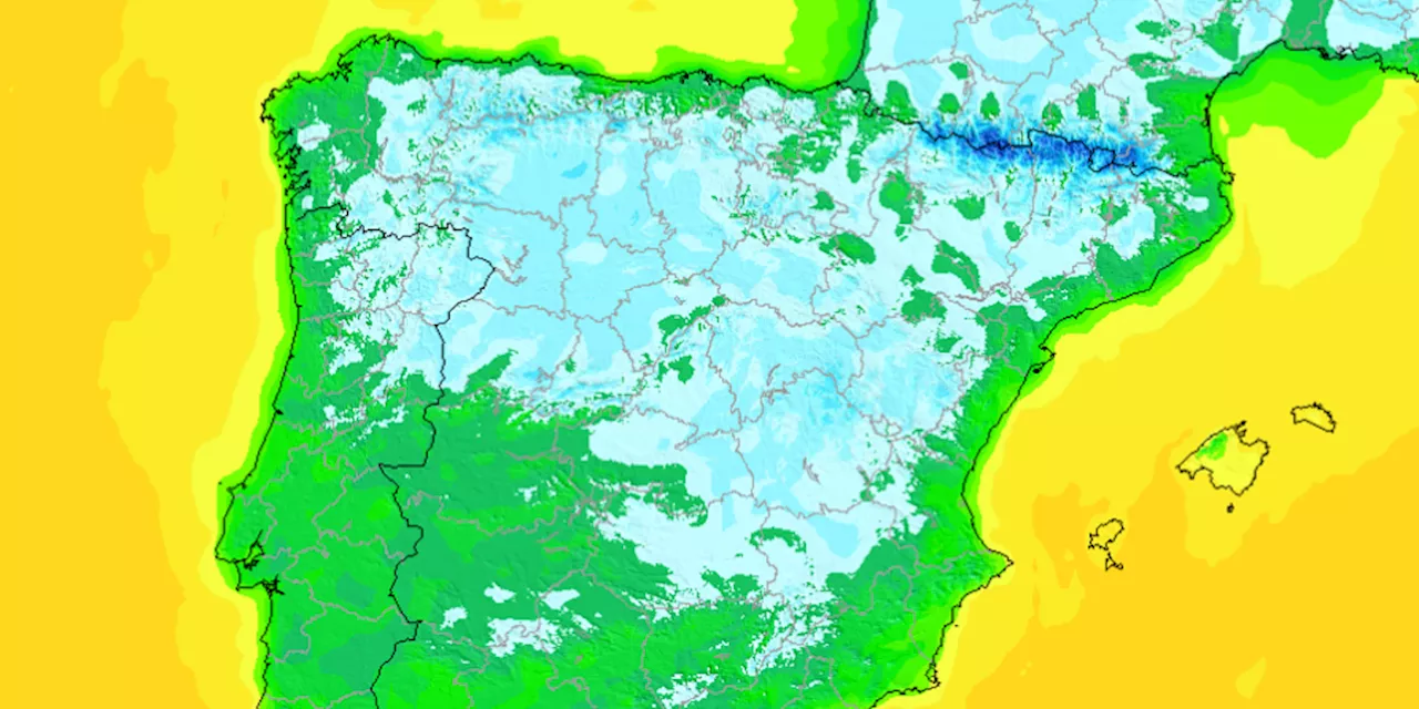 La Aemet avisa de la llegada de una potente borrasca a España a partir de esta fecha: nevadas y lluvias en ...