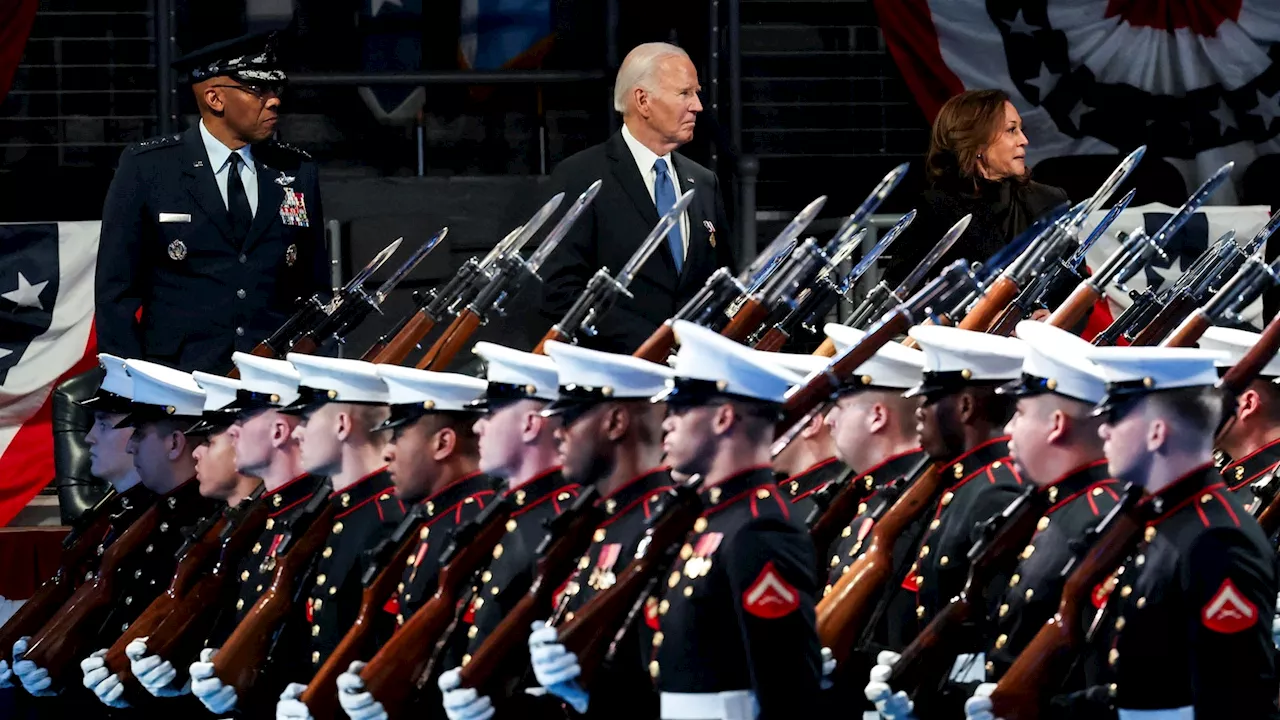 Biden Bids Farewell to Troops, Praises Their Service and Sacrifice