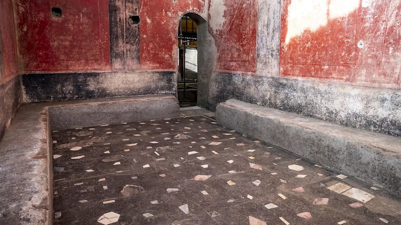 Newly Discovered Private Bathhouse in Pompeii Reveals Wealth and Daily Life