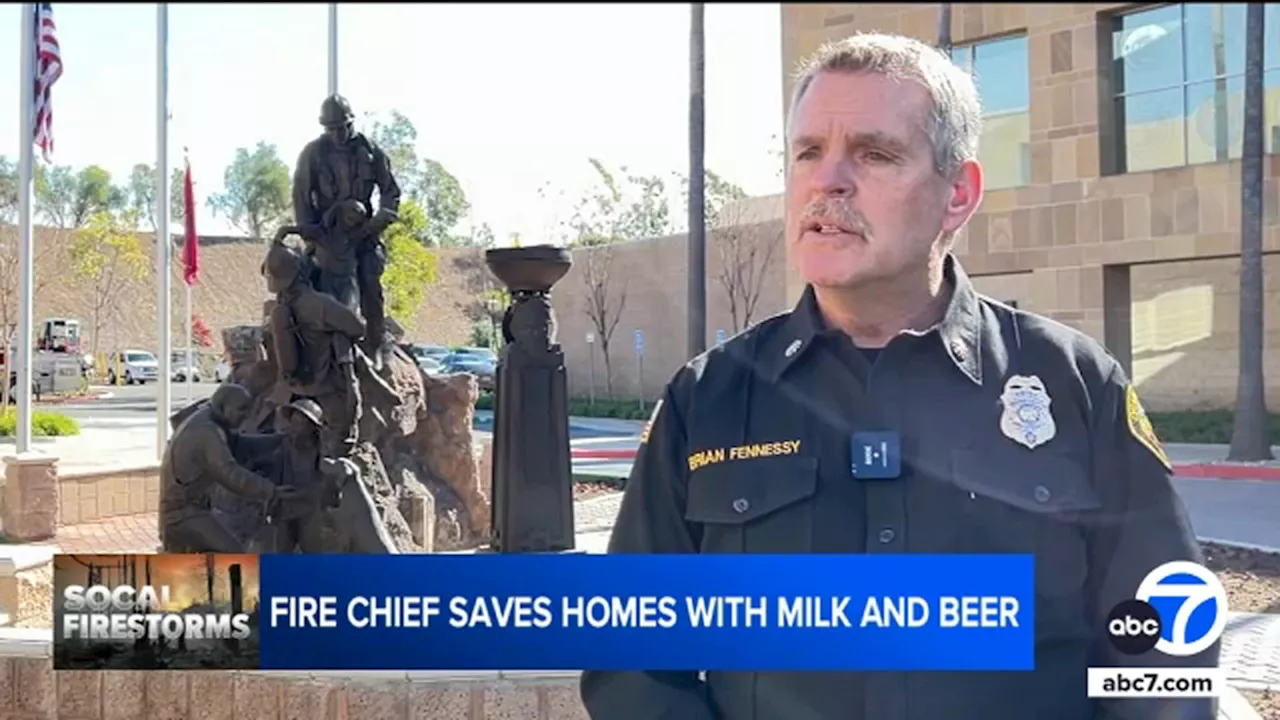 Milk and Beer: Fire Chief Saves Homes in Devastating Eaton Fire