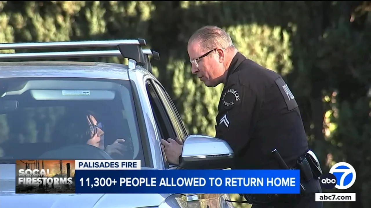 Palisades Fire Evacuees Return Home After Weeks of Uncertainty