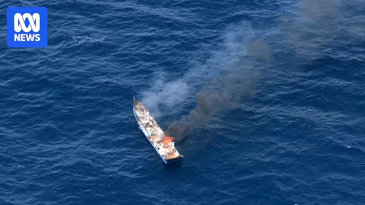 Australia Destroys Suspected Illegal Fishing Boats, Arrests 18 Crew Members