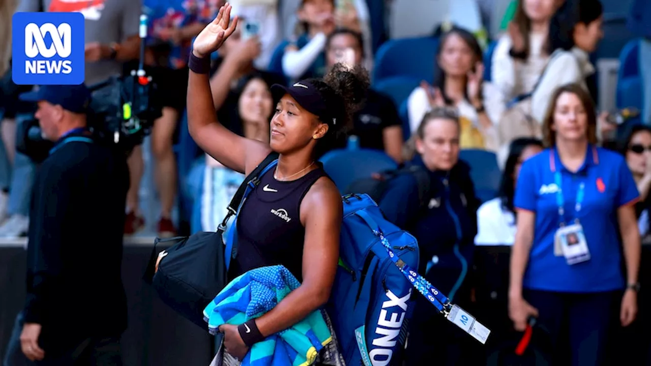 Naomi Osaka forced out of Australian Open third round with abdominal injury