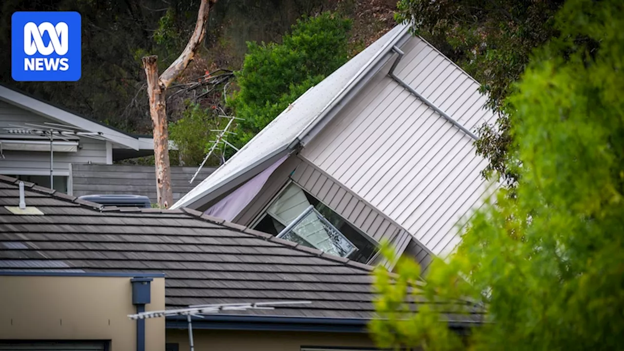 Questions raised about viability of hilltop homes after repeat Mornington Peninsula landslides