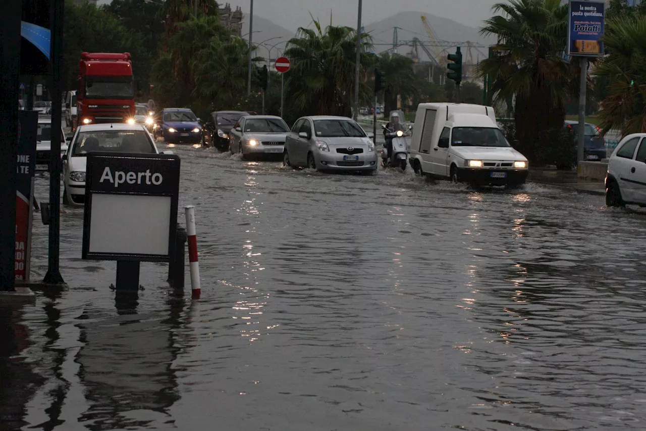 Allerta rossa per maltempo in Sicilia