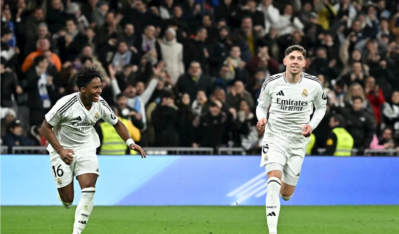 Endrick envió al Real Madrid a cuartos de Copa del Rey
