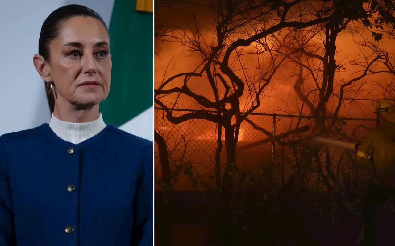 México anuncia apoyo a migrantes que perdieron su empleo tras incendios en LA