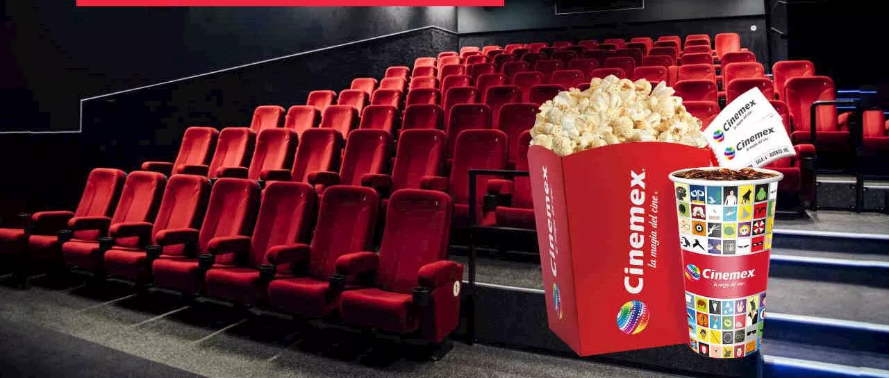 Cinemex lanza promoción de boletos de cine muy baratos